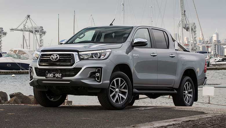 Pickup Toyota Hilux.