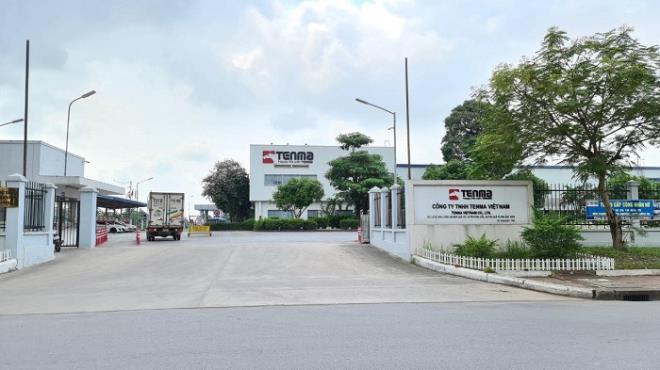 Trụ sở Công ty Tenma tại Bắc Ninh. Ảnh: VTC News