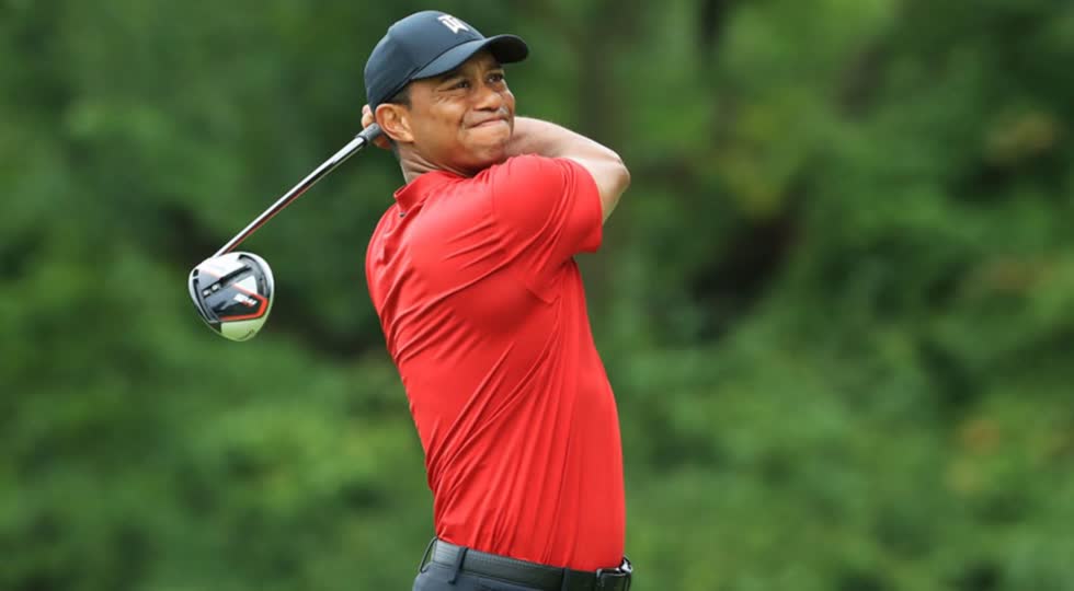 Tiger Woods kiếm nhiều tiền nhất từ thi đấu golf trong năm tài khoá vừa qua. Ảnh: Getty