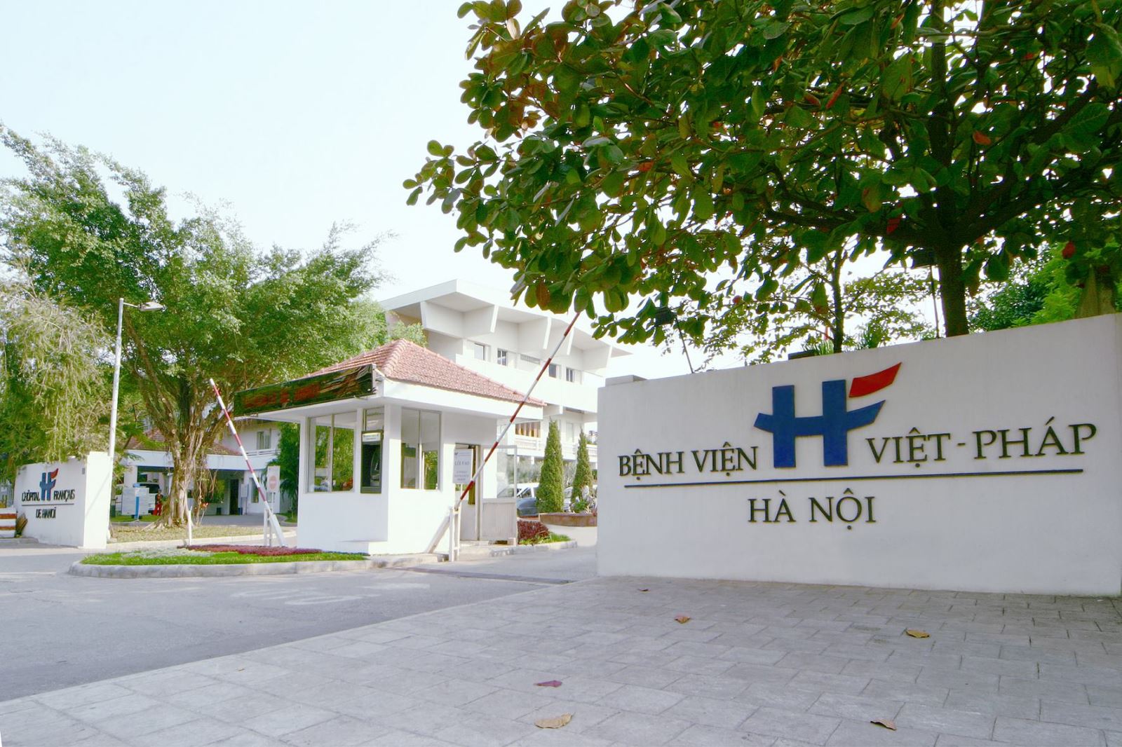 Bệnh viện Việt Pháp, nơi xảy ra sự việc. Ảnh: BV 