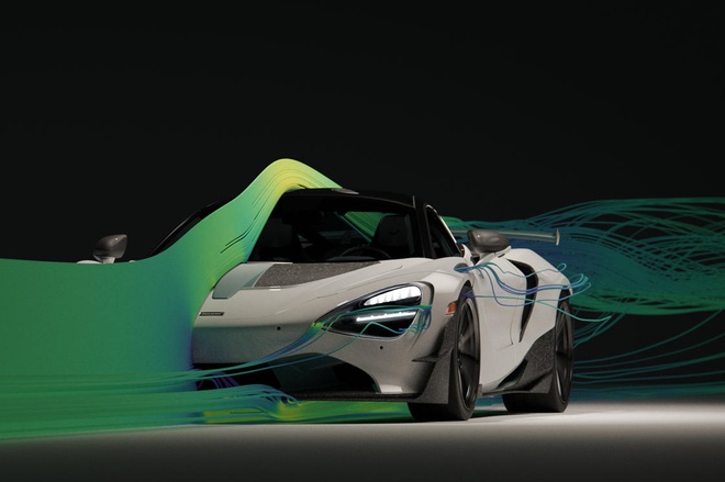  Hình ảnh thiết kế siêu xe McLaren 720S 2020 có bộ phận in 3D đầu tiên trên thế giới bởi 1016 Industries.