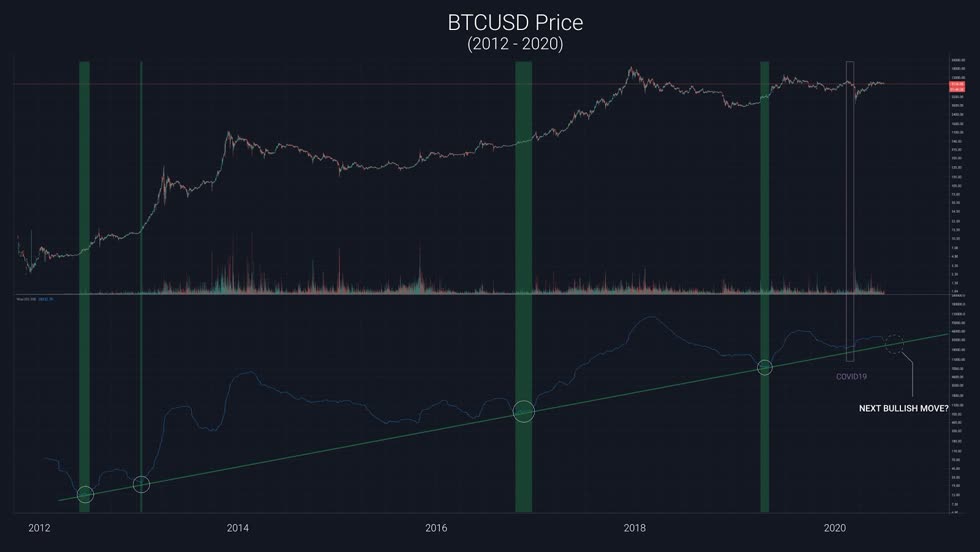 Một mô hình giá Bitcoin mới. Nguồn: Willy Woo.