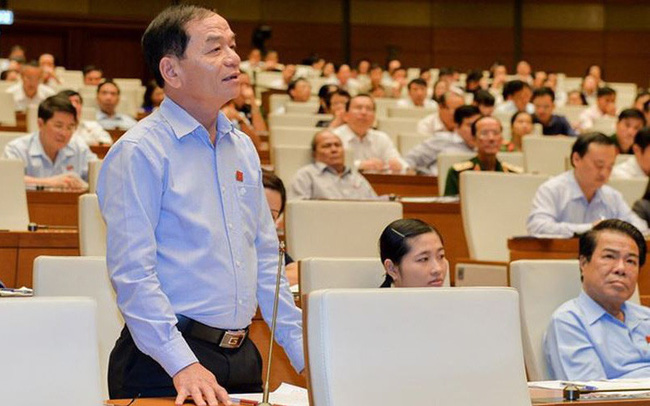   Đại biểu Quốc hội Lê Thanh Vân nói về vụ việc kỷ luật Hiệu trưởng trường ĐH Tôn Đức Thắng. Ảnh: CafeF.  