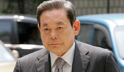 Chủ tịch Tập đoàn Samsung Lee Kun-hee.