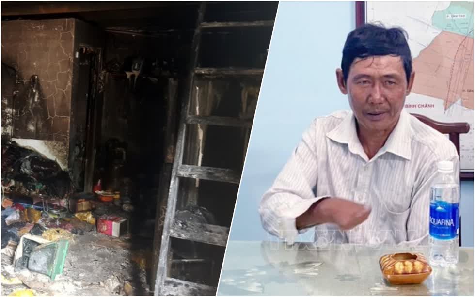 Phan Văn Quang đốt phóng trọ nghi do mâu thuẫn tình cảm với nạn nhân.