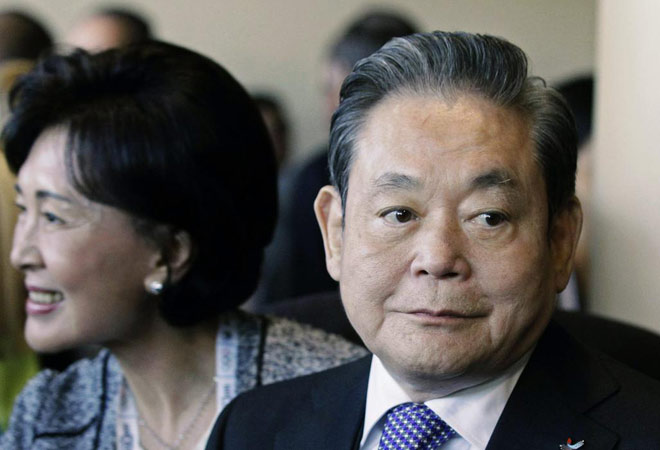 Người giàu nhất Hàn Quốc - ông Lee Kun Hee qua đời vào sáng ngày 25/10. Ảnh: businesstoday