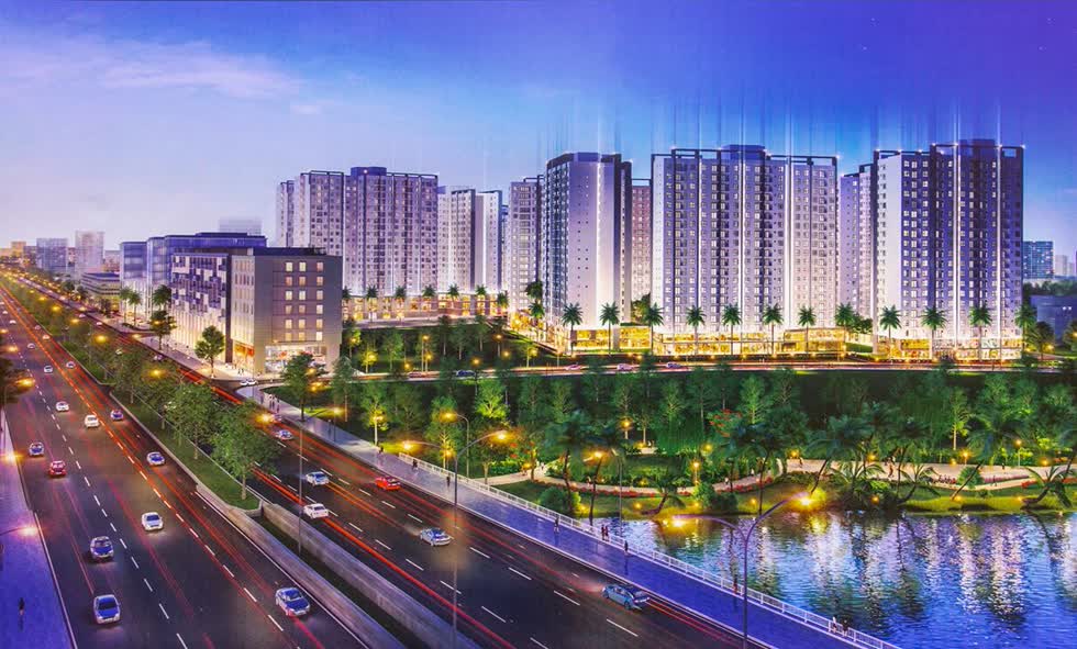 Phối cảnh dự án Akari City Bình Tân.