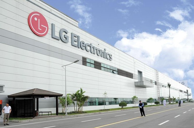 Nhà máy  LG  Electronics đặt tại KCN Tràng Duệ,  Hải Phòng . Ảnh: LG Vietnam 