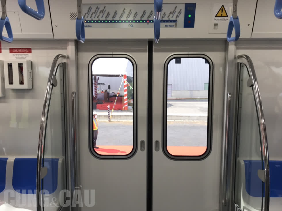 Ra mắt tàu metro số 1 tại Depot Long Bình