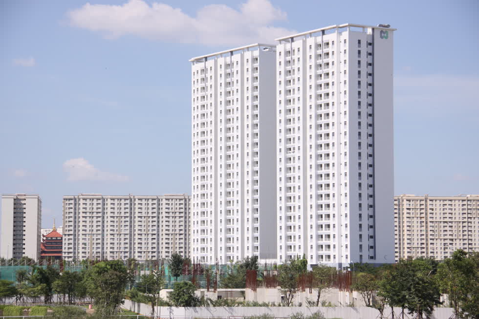 Giá căn hộ chung cư tại TP.HCM tăng khoảng 0,25% so với cùng kỳ năm 2019.