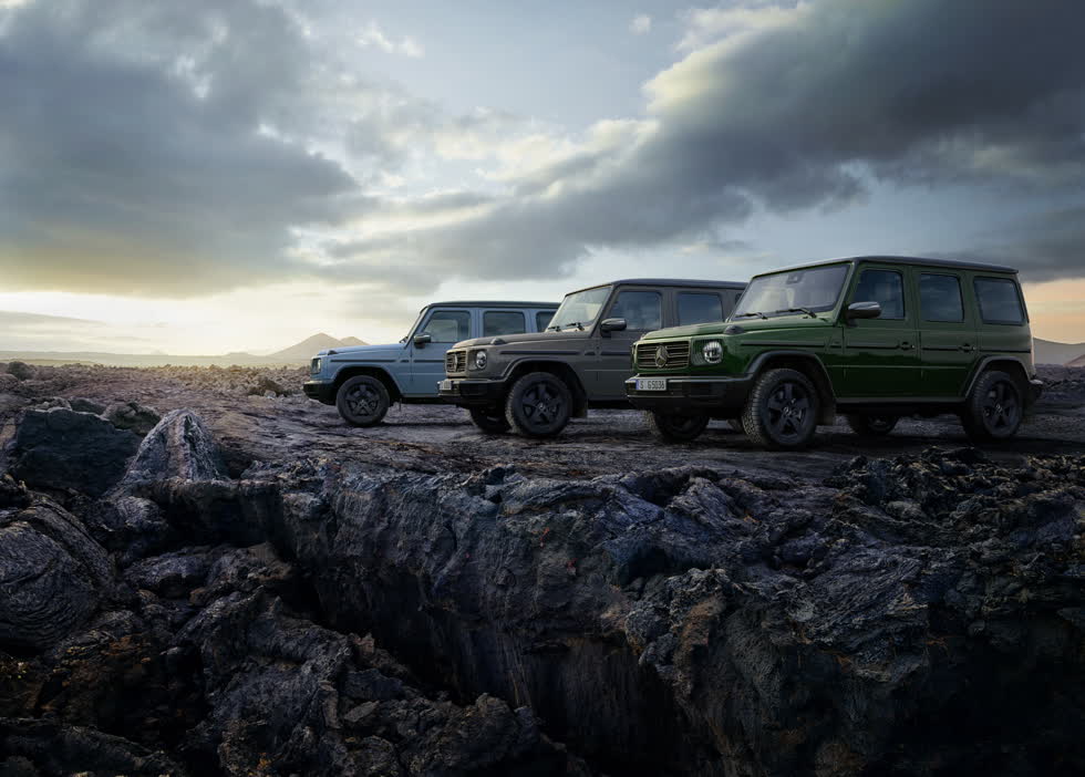 Mercedes G-Class G 400d 2020 dành cho địa hình sa mạc.