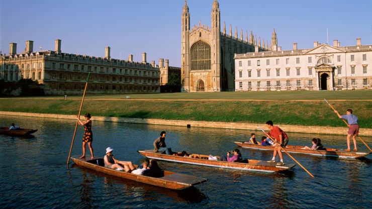 Đại học Cambridge. Ảnh: Getty.