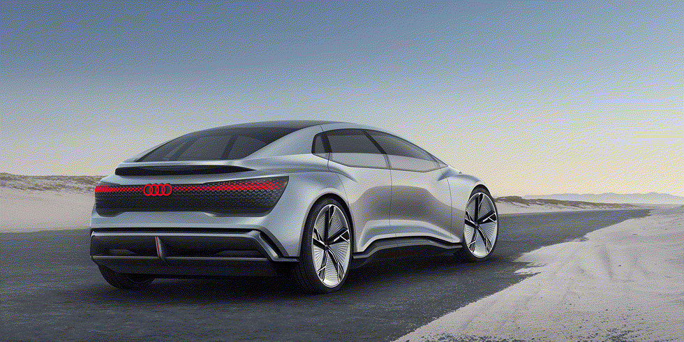  Một số ình ảnh về mẫu xe mới trong dự án Artemis của Audi.