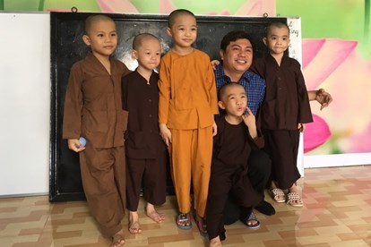 Trẻ nhỏ tại Tịnh Thất Bồng Lai đa số không phải trẻ mồ côi.