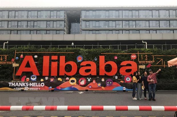 Trụ sở Alibaba tại Hàng Châu, tỉnh Chiết Giang, Trung Quốc. Ảnh: AFP/TTXVN