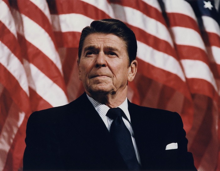 Cựu Tổng thống Ronald Reagan. Ảnh: Internet