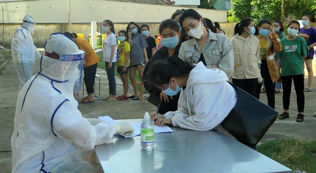 Phú Yên: 119 người trở về từ Đà Nẵng hết thời gian cách ly y tế. Ảnh: TTXVN.