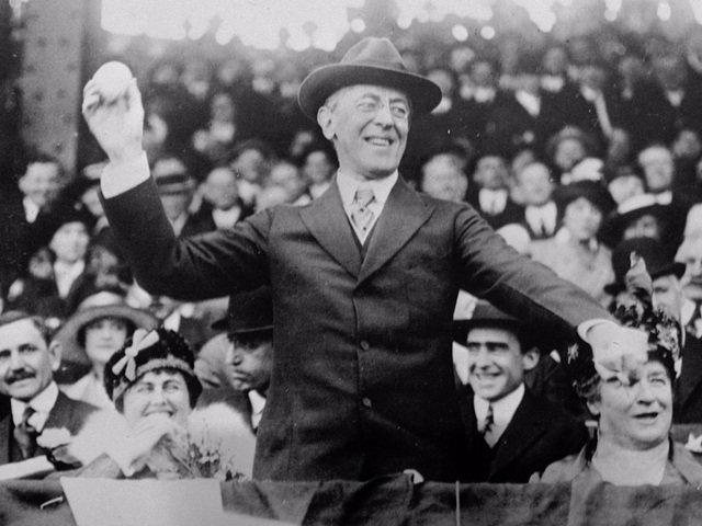 Thomas Woodrow Wilson, có công lớn trong việc thông qua các đạo luật và các văn kiện pháp lý quan trọng. Ảnh: AP