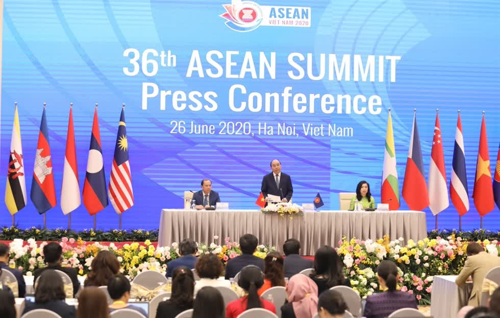 Hội nghị Cấp cao ASEAN 36 diễn ra tại Hà Nội vào ngày 26/6. 