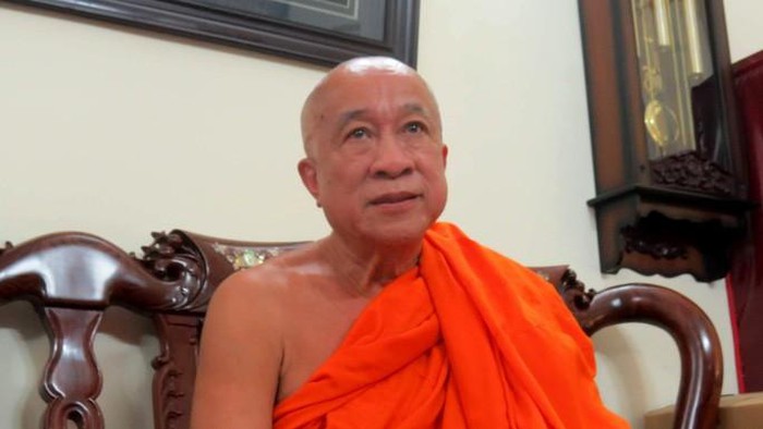 Hòa thượng Thích Thiện Chiếu bị tạm ngưng chức vụ trụ trì chùa Kỳ Quang 2 kể từ ngày 5/9/2020. Ảnh: Người Lao Động