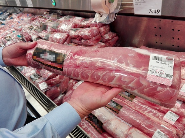 Giá thịt heo Việt Nam cao gấp 5 lần ở Mỹ. 