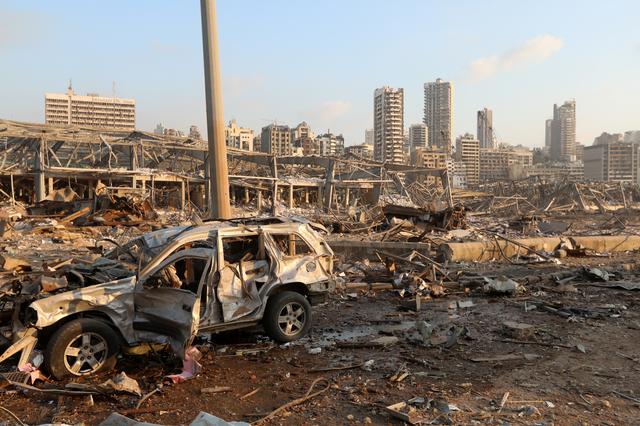 Gần 4.000 người thương vong trong vụ nổ kinh hoàng ở Beirut,Lebanon