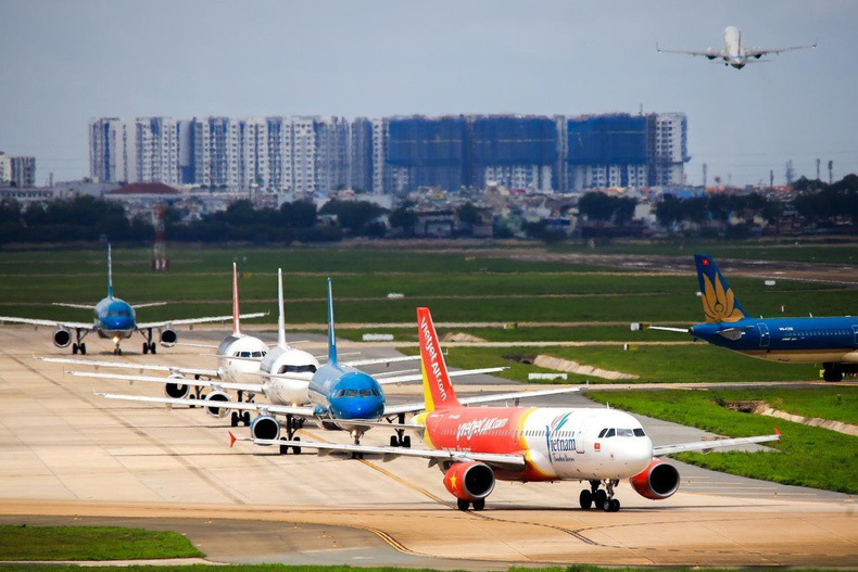 6 đường bay quốc tế sẽ được khôi phục từ 15/9, Vietnam Airlines/Pacific Airlines và Vietjet được chỉ định thực hiện các chuyến bay này. Ảnh: TT