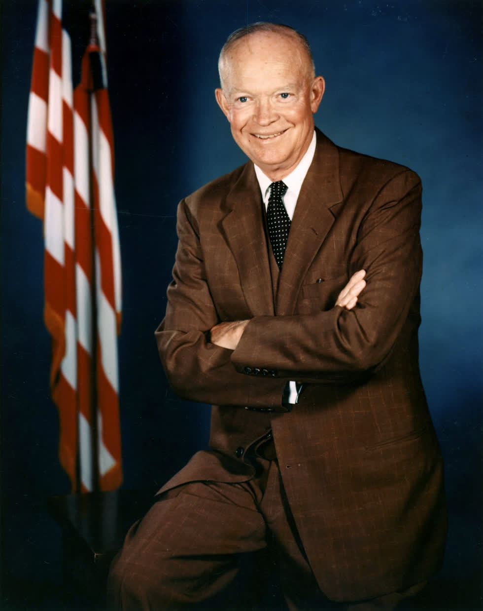 Dwight Eisenhower, Tổng thống thứ 34 của Mỹ, tư lệnh tối cao đầu tiên của NATO. Ảnh: Wikipedia