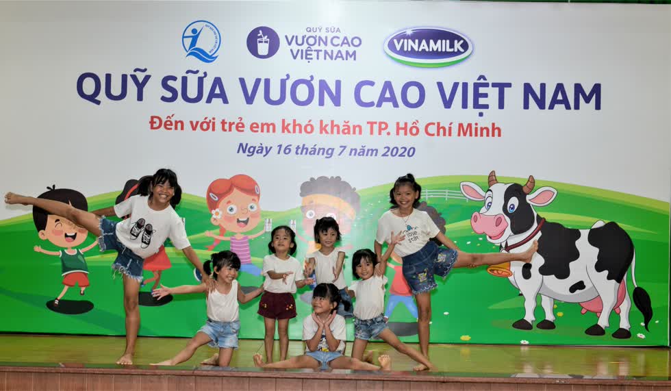 Quỹ sữa vươn cao Việt Nam và Vinamilk đã đến TP.HCM