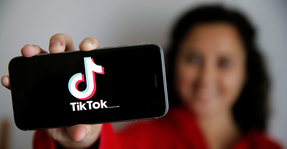 TikTok là ứng dụng từ Trung Quốc hiếm hoi đang rất phổ biến ở Mỹ. Ảnh: Getty