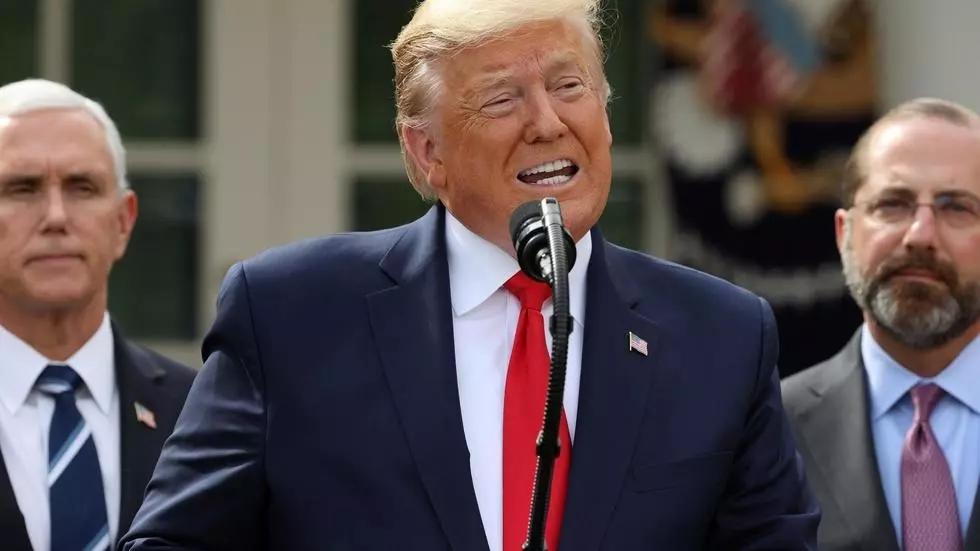  Tổng thống Mỹ  Donald Trump ban hành tình trạng khẩn cấp quốc gia, Nhà Trắng, Washington, ngày 13/03/2020. Reuters/Jonathan Ernst