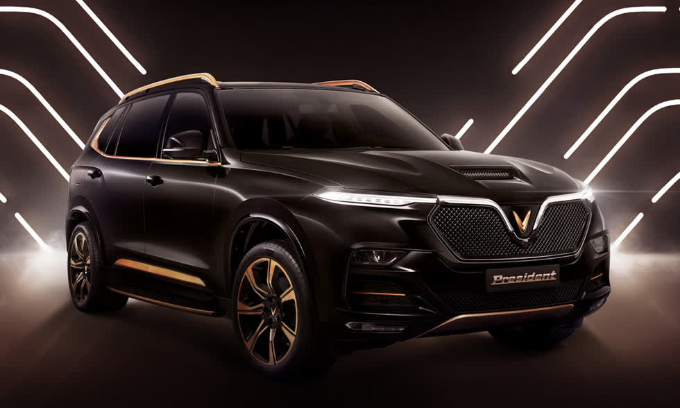 VinFast vừa công bố ra mắt mẫu xe mới mang tên President dành cho phân khúc SUV hạng sang.