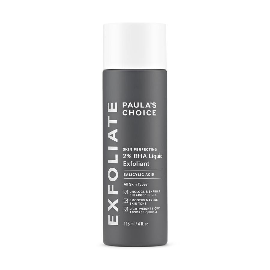 Paula’s Choice Skin Perfecting 2% BHA Liquid Exfoliant. 