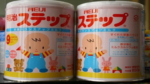Sữa Meiji Step được khá nhiều bà mẹ ưa chuộng. Ảnh: Internet.