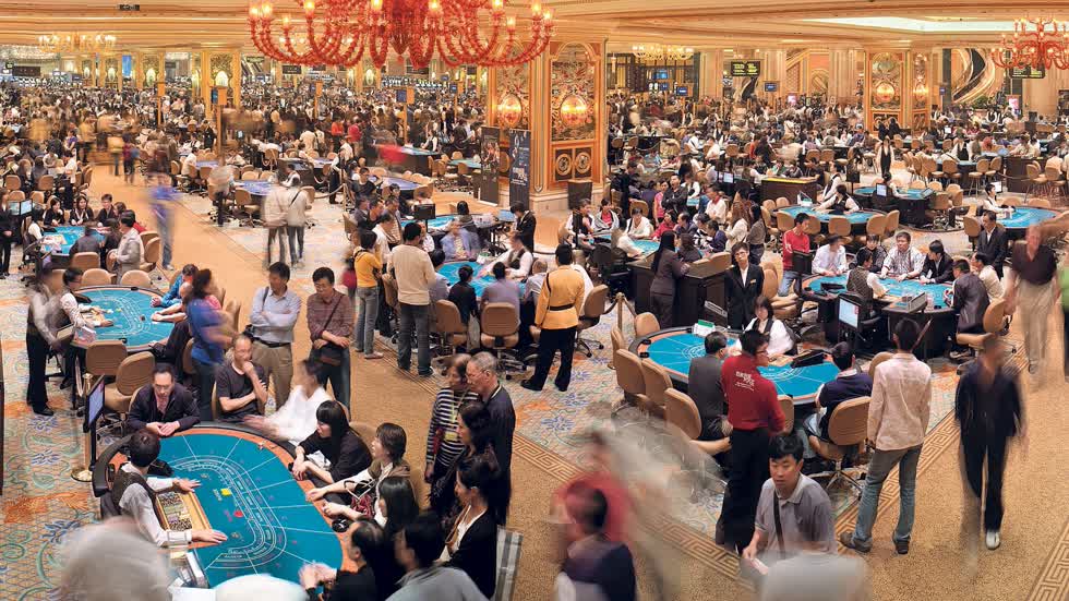 Khu đánh bạc của Ma Cao có doanh thu gấp 5 lần Dải Las Vegas trước đại dịch. Ảnh: Bloomberg