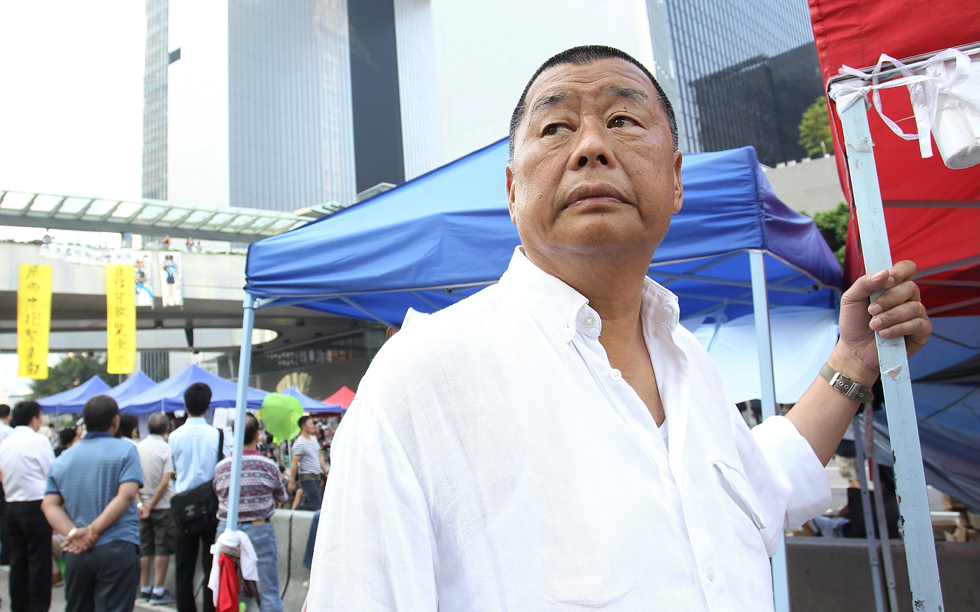 Ông trùm truyền thông Hồng Kông Jimmy Lai đã bị bắt theo luật an ninh quốc gia mới. Ảnh: SCMP.