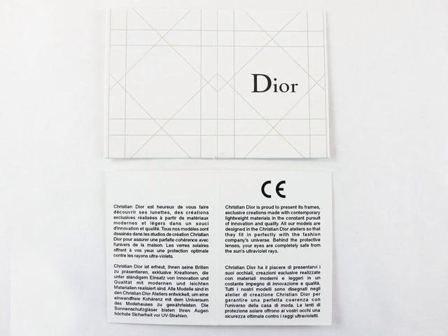 Cách xác thực và phân biệt kính mát Dior thật - giả