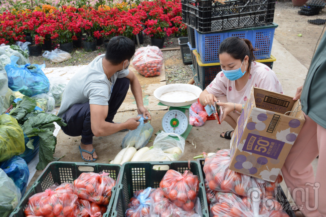 Hàng chục tấn nông sản Hải Dương được người dân thủ đô 'giải cứu' mỗi ngày