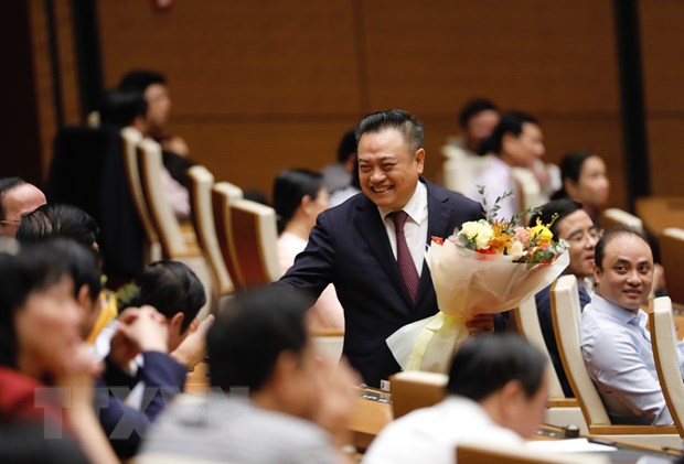 Ông Trần Sỹ Thanh được bầu làm Tổng kiểm toán Nhà nước. (Ảnh: Dương Giang/TTXVN)