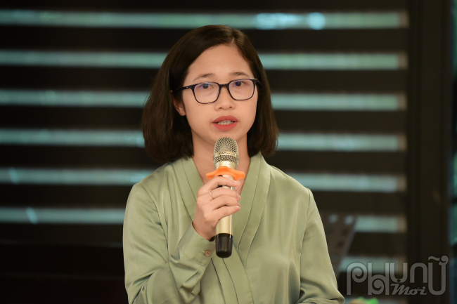 Bà Trần Thị Hương Giang - Phó Giám đốc Công ty CP Dược phẩm sinh học VIG