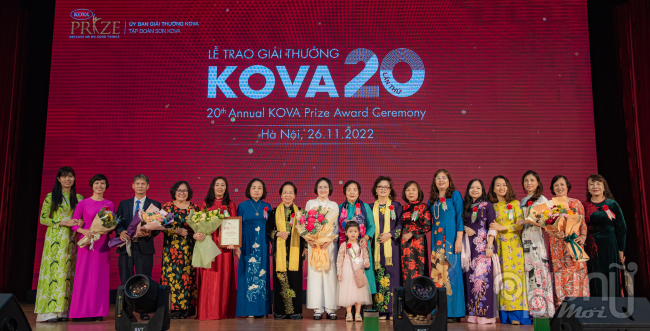 20 năm qua, Giải thưởng Kova đã trao cho hàng ngàn cá nhân và tập thể trên khắp cả nước với tổng số tiền lên đến hàng chục tỷ đồng, góp phần to lớn vào việc ươm mầm tài năng cho đất nước. Giải thưởng Kova thực sự đã góp phần kết nối tri thức, lan tỏa sự nhân văn và ươm mầm tài năng trẻ.