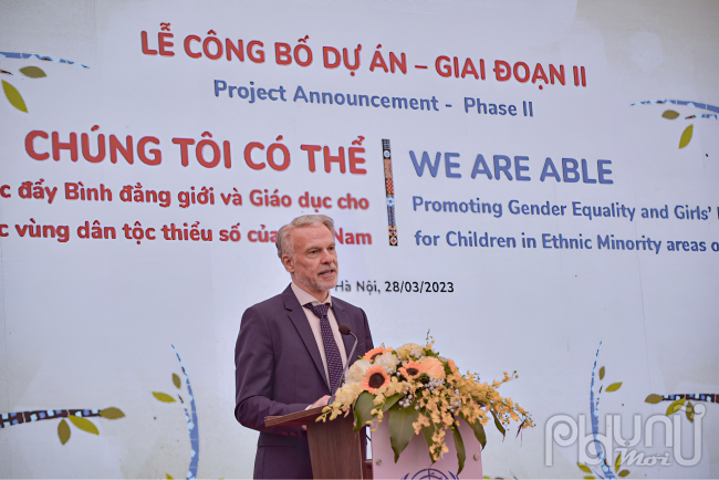 Ông Christian Manhart, Trưởng đại diện UNESCO tại Việt Nam