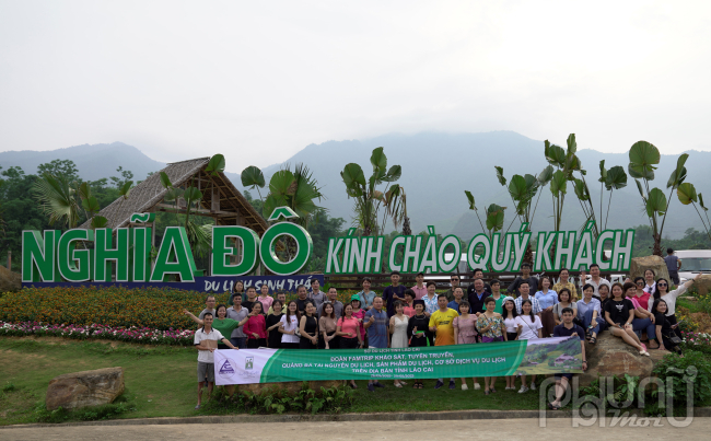 Đoàn khảo sát trải nghiệm du lịch tại Nghĩa Đô – Bảo Yên - Lào Cai