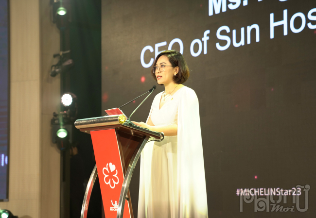 Bà Nguyễn Vũ Quỳnh Anh, Tổng giám đốc Sun Hospitality Group