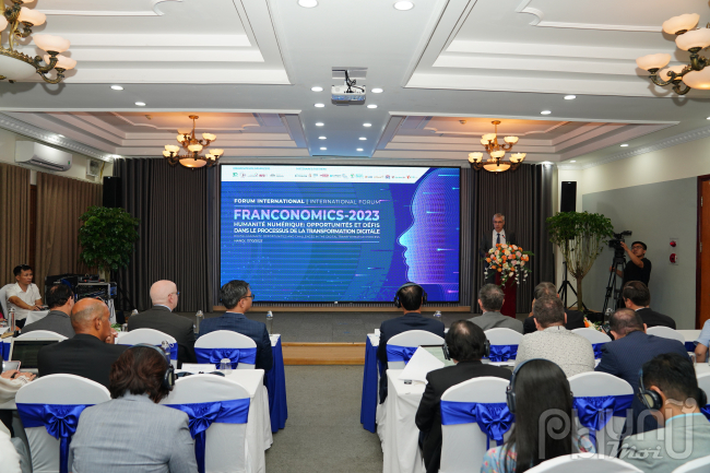 Quang cảnh diễn đàn quốc tế Franconomics 2023