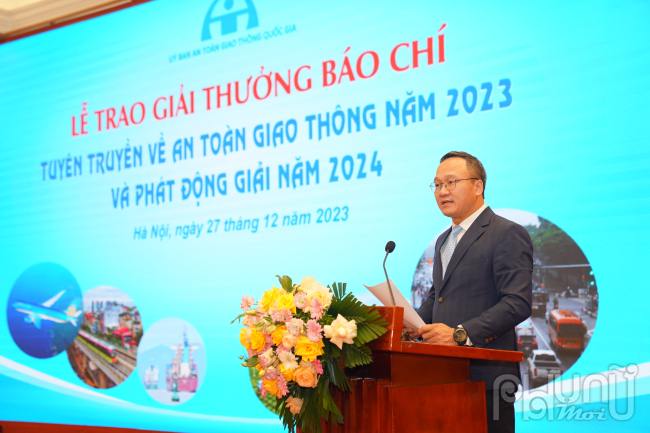 Ông Khuất Việt Hùng - Phó Chủ tịch chuyên trách Ủy ban ATGT Quốc gia