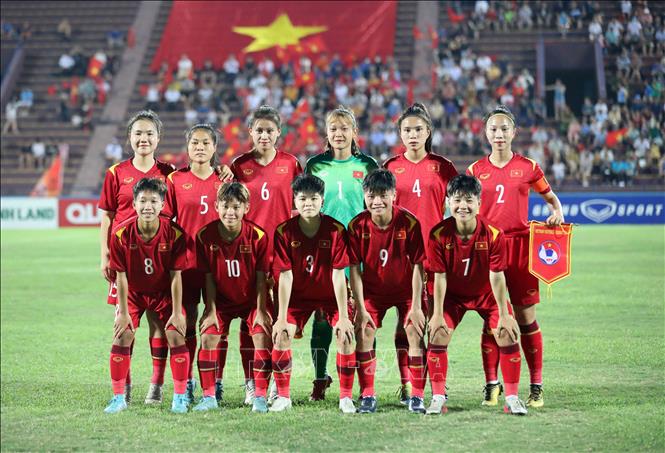 Đội tuyển U20 nữ Việt Nam. Ảnh: Trung Kiên/TTXVN