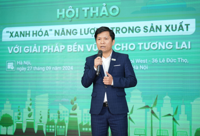 Ông Hoàng Hữu Thắng, Chủ tịch CTCP Phát triển năng lượng xanh Intech Việt Nam (Intech Energy)