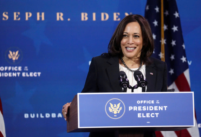 Phó Tổng thống Mỹ Kamala Harris (Ảnh: CNBC).