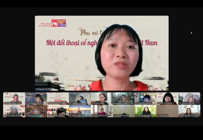 TS Nguyễn Thị Minh giảng viên Khoa Ngữ văn, Đại học Sư phạm TP.HCM